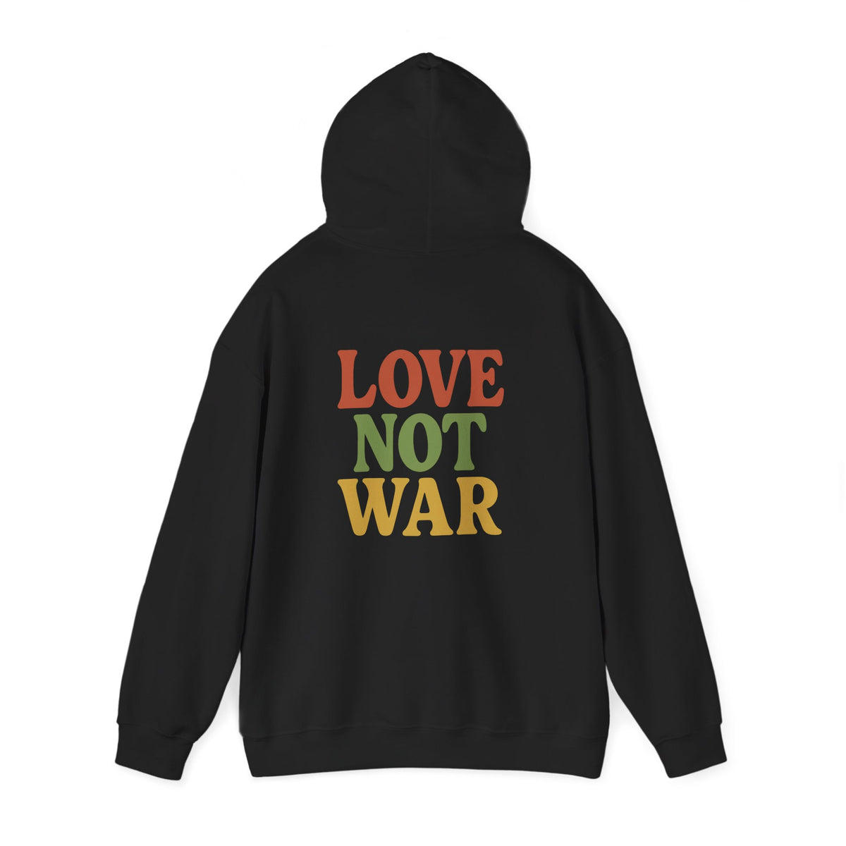 Bun Dem Summer Vibes Hooded Sweatshirt - Empire Editon Cozy Unisex Hoodie, Love Not War Casual Summer Apparel, Gift for Festivals, Outdoor Gatherings, Relaxed Style Sweatshirt - NGOWE STORE
