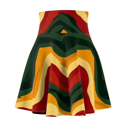 Women's Skater Skirt (AOP) - NGOWE STORE
