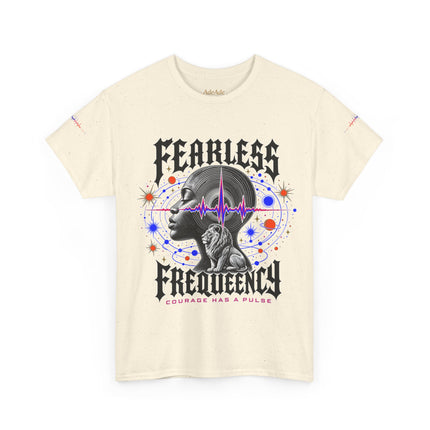 Fearless Frequency Graphic T-Shirt - Unisex Heavy Cotton Tee