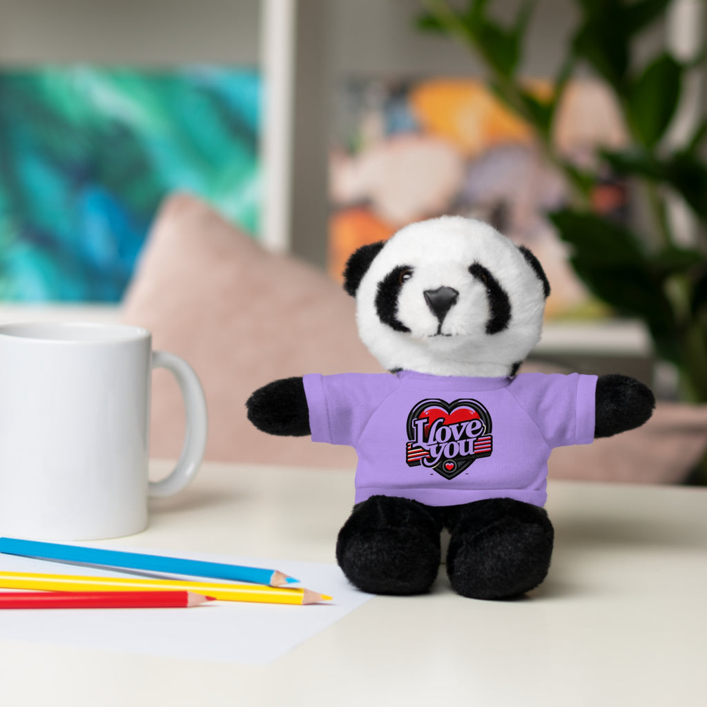 I Love You Stuffed Animals with Tee - NGOWE STORE