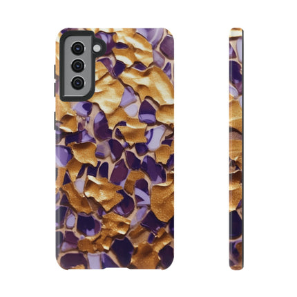 Gold and Purple Tough Cases