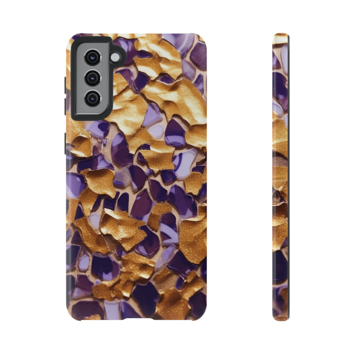 Gold and Purple Tough Cases - NGOWE STORE