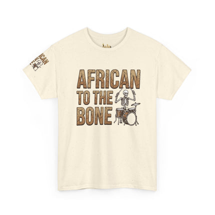 African to the Bone T-Shirt | AdeAde Original | Cultural Pride Unisex Tee | Soft Everyday Statement Shirt - NGOWE STORE