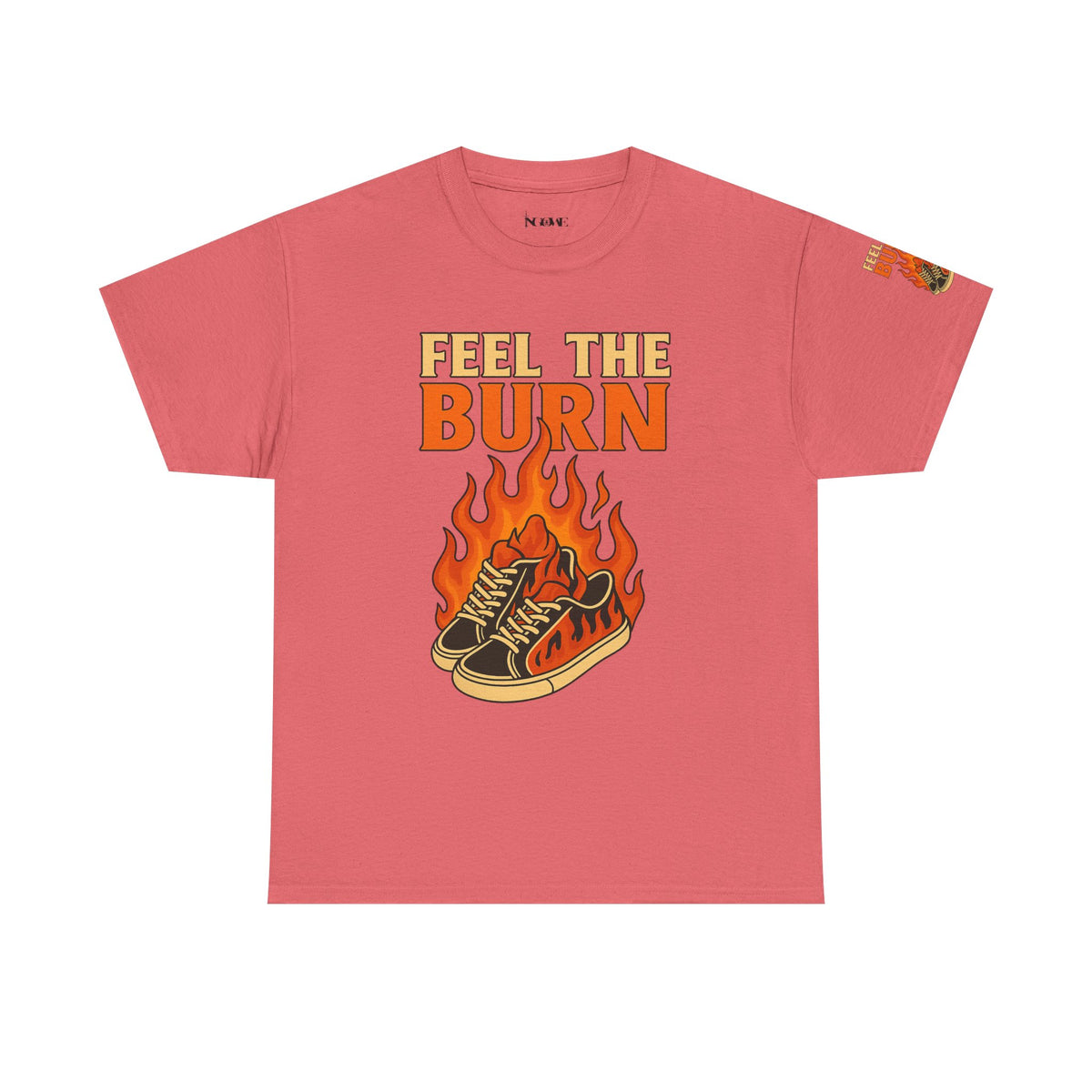 Bun Dem Summer Feel the Burn Graphic Tee Empire Edition, Casual Wear, Unisex Cotton Shirt, Fitness Gift, Streetwear Outfit, Retro Style Tee - NGOWE STORE