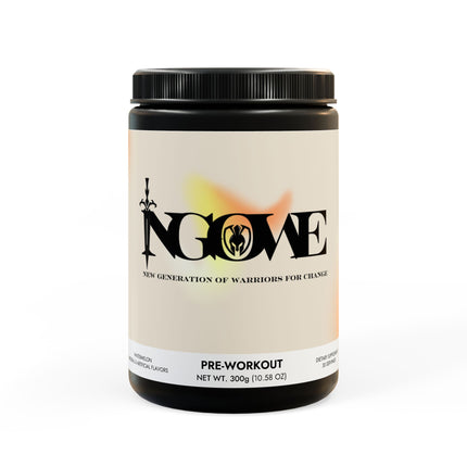 NGOWE Pre-Workout Supplement, Watermelon (300g, 10.58oz)