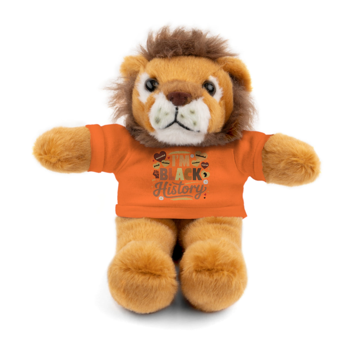 I'm Black History Stuffed Animals with Tee - NGOWE STORE