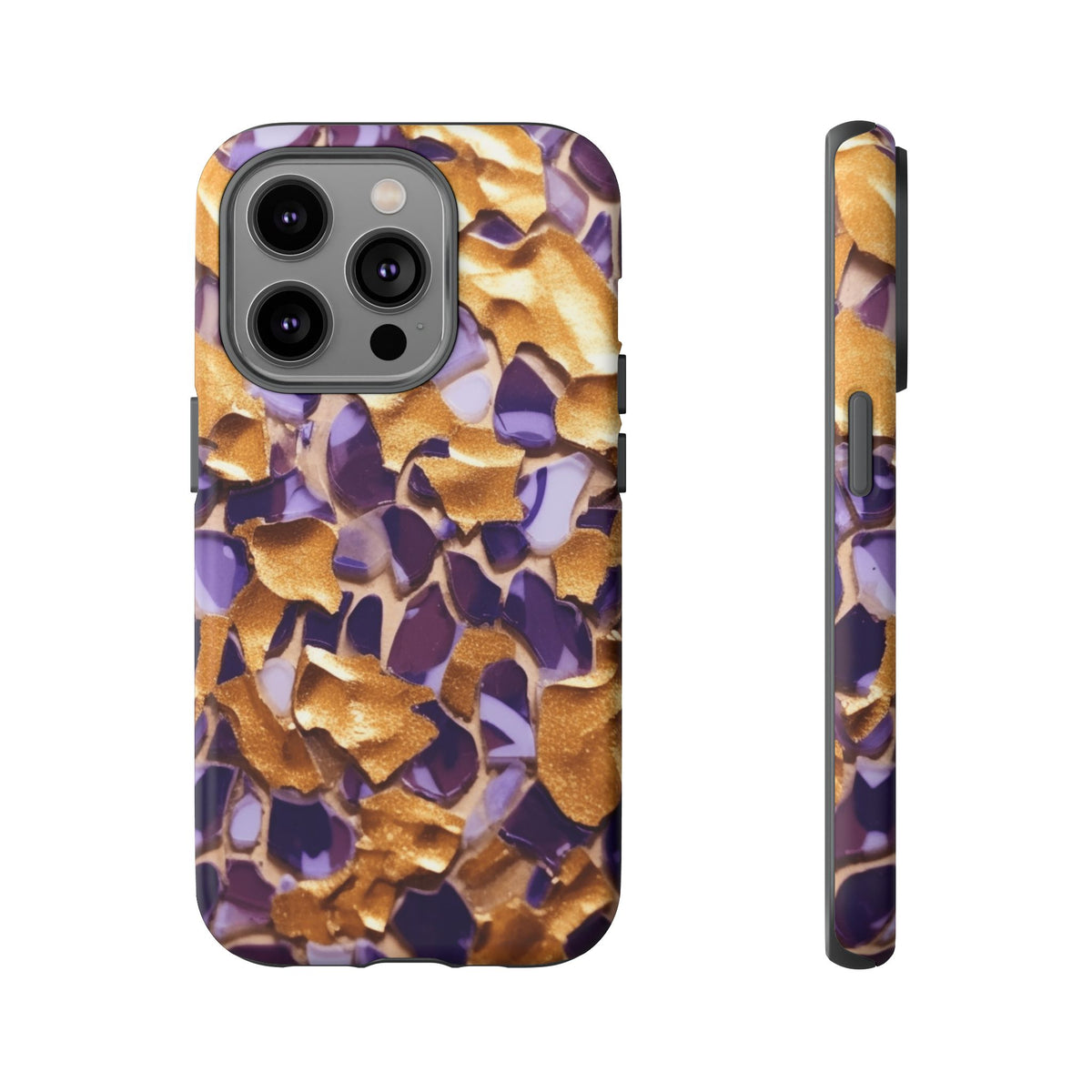 Gold and Purple Tough Cases - NGOWE STORE