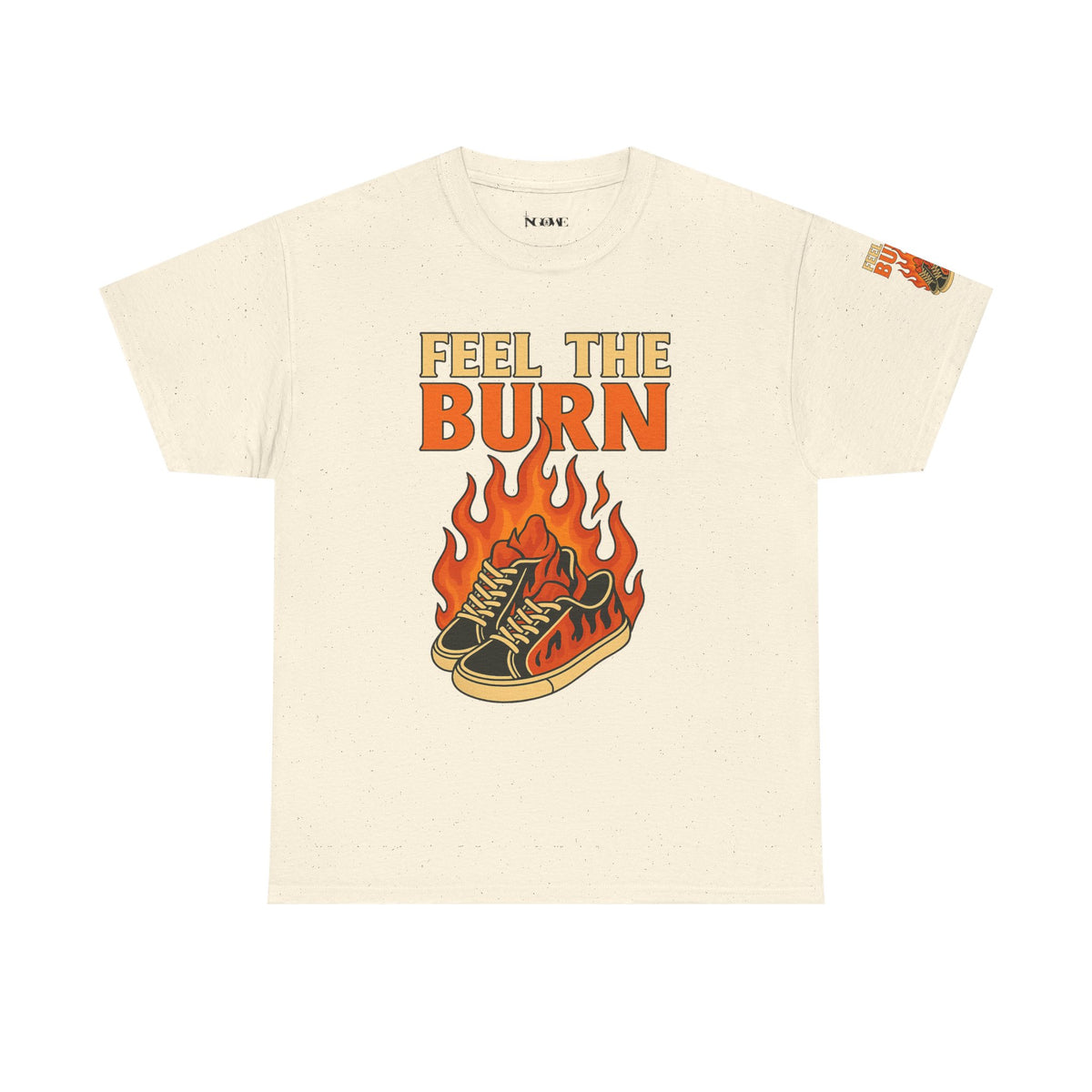 Bun Dem Summer Feel the Burn Graphic Tee Empire Edition, Casual Wear, Unisex Cotton Shirt, Fitness Gift, Streetwear Outfit, Retro Style Tee - NGOWE STORE