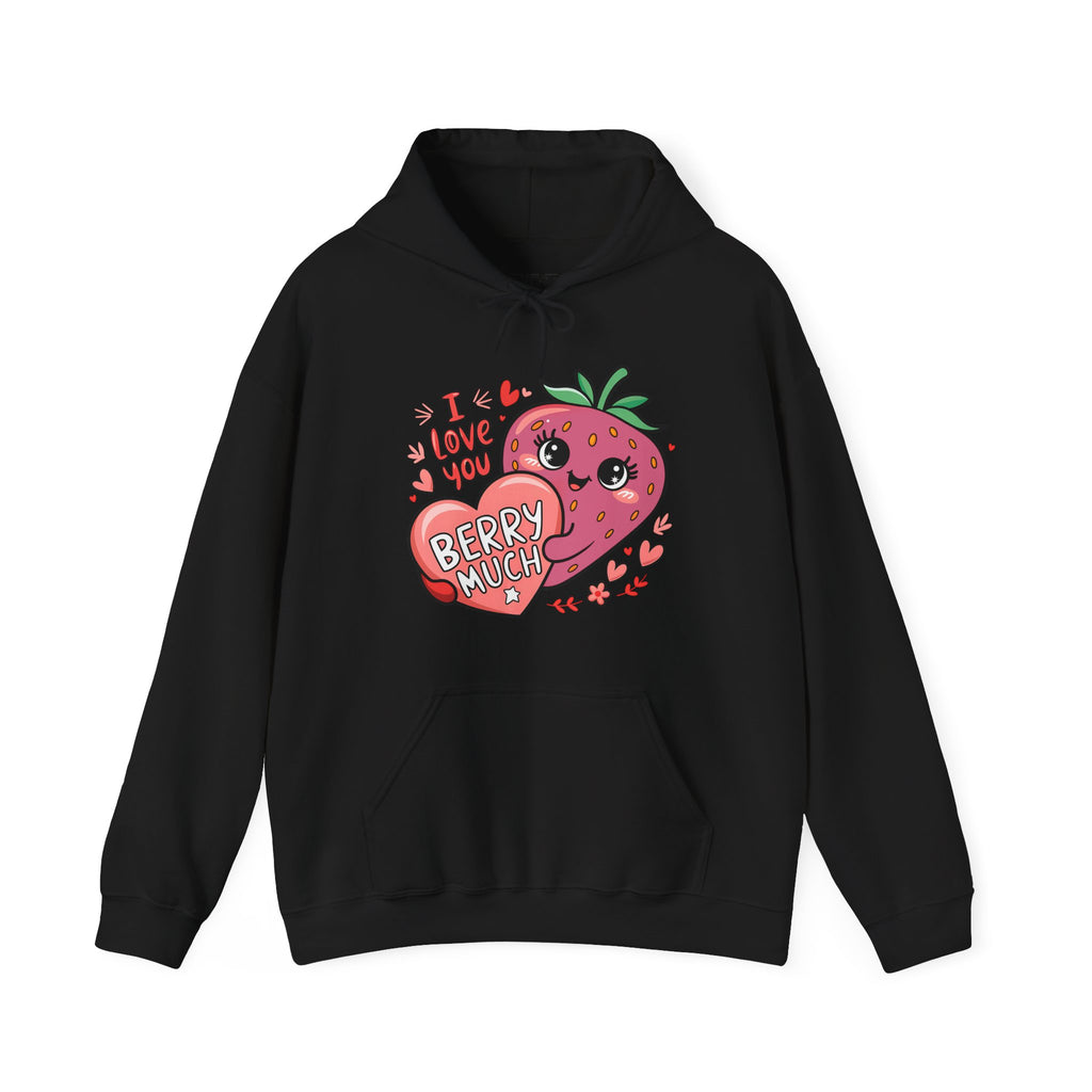 Love you Berry Much Unisex Heavy Blend™ Hooded Sweatshirt - NGOWE STORE