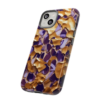 Gold and Purple Tough Cases