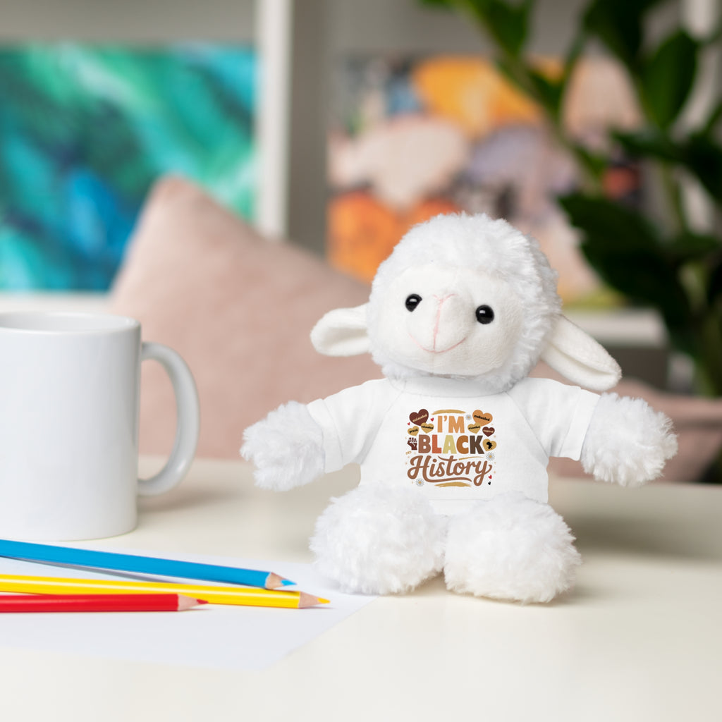 I'm Black History Stuffed Animals with Tee - NGOWE STORE
