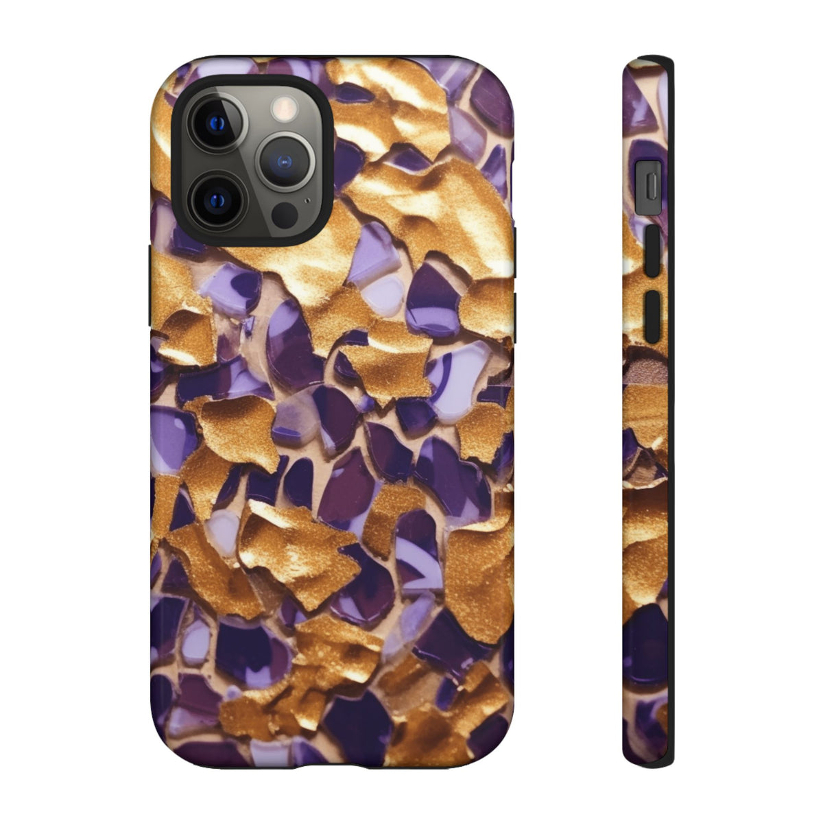 Gold and Purple Tough Cases - NGOWE STORE