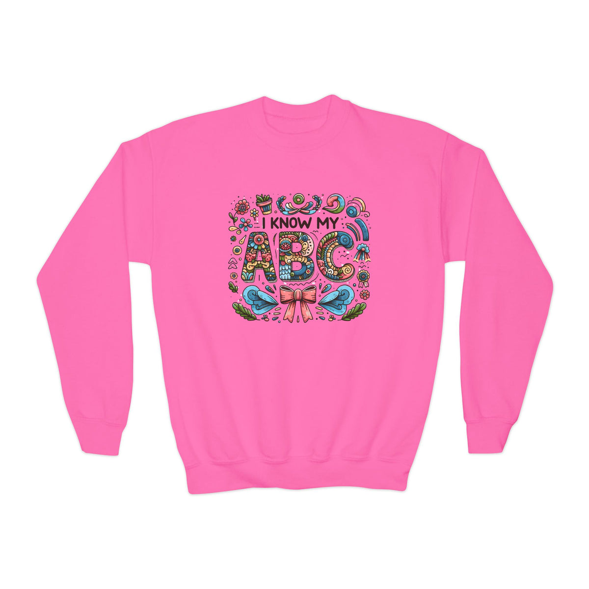 I know my ABC Youth Crewneck Sweatshirt - NGOWE STORE