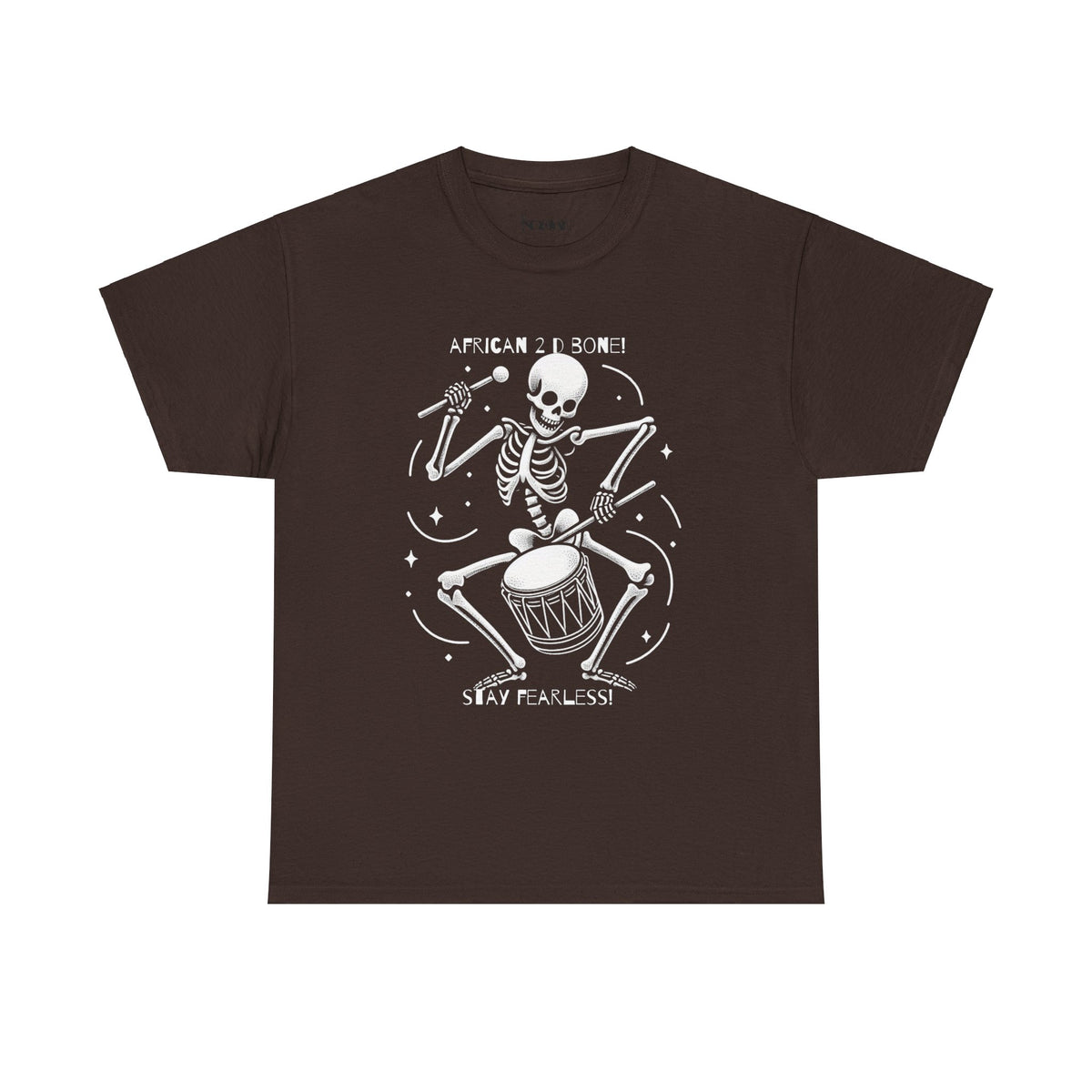 African 2 D Bone Unisex Heavy Cotton Tee - NGOWE STORE