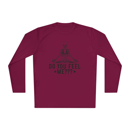 Do You Feel Me Unisex Lightweight Long Sleeve Tee - NGOWE STORE