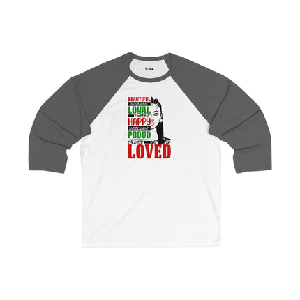 I Am Love Unisex 3 Sleeve Baseball Tee - NGOWE STORE