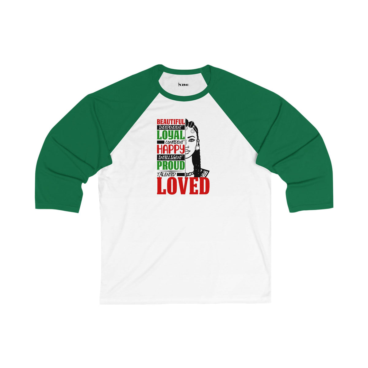 I Am Love Unisex 3 Sleeve Baseball Tee - NGOWE STORE