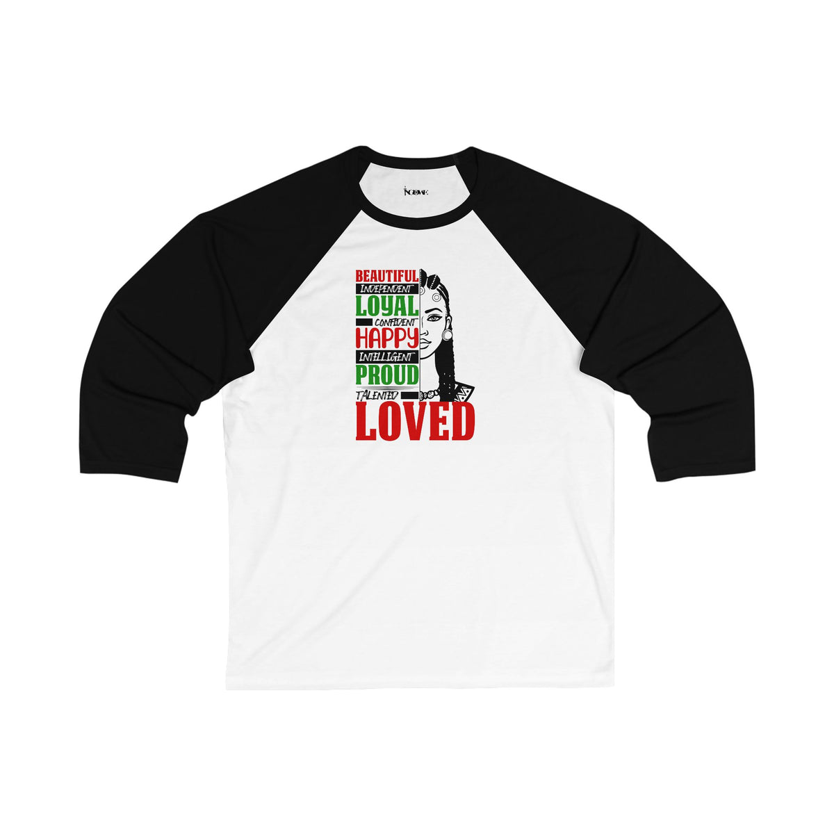 I Am Love Unisex 3 Sleeve Baseball Tee - NGOWE STORE