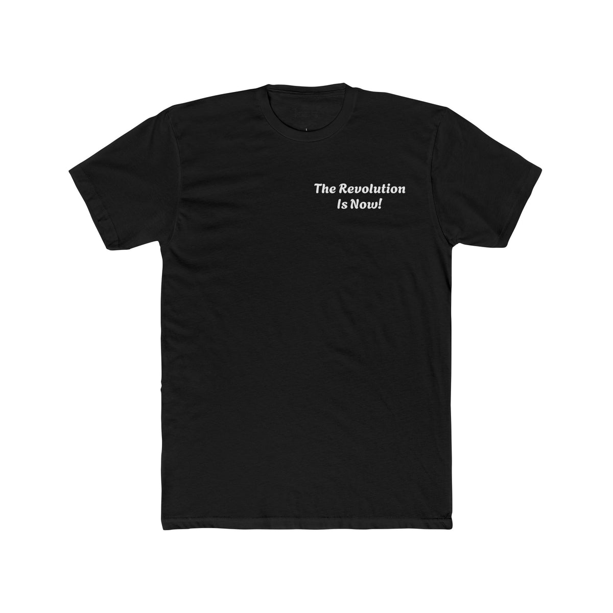 Revolutionary Unisex Cotton Crew Tee - 'The Revolution Is Now!' and 'BUN DEM' Design - NGOWE STORE