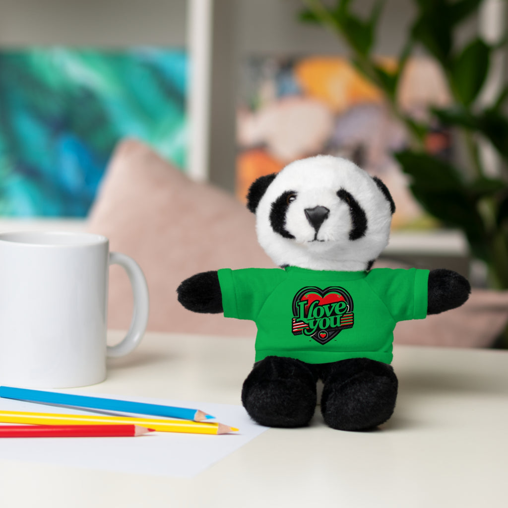 I Love You Stuffed Animals with Tee - NGOWE STORE