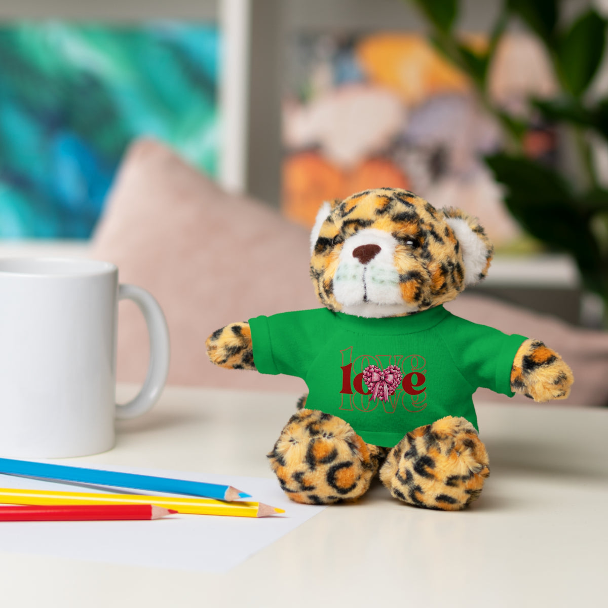 Lovers Stuffed Animals with Tee - NGOWE STORE