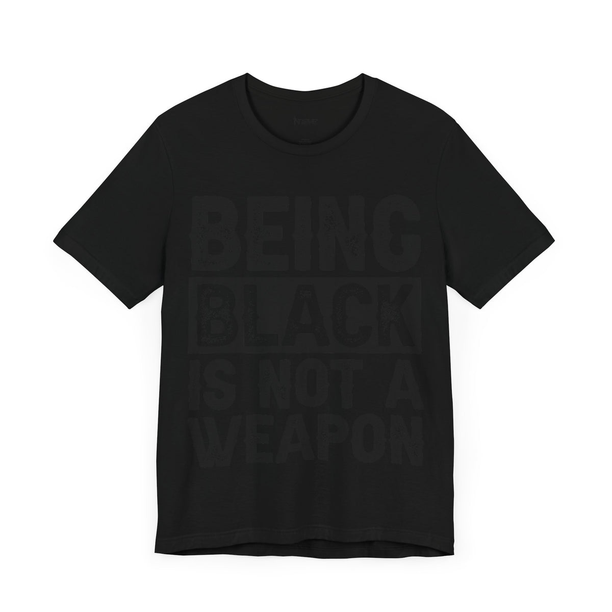 Being Black Not  A Weapon - Unisex Jersey Short Sleeve Tee - NGOWE STORE