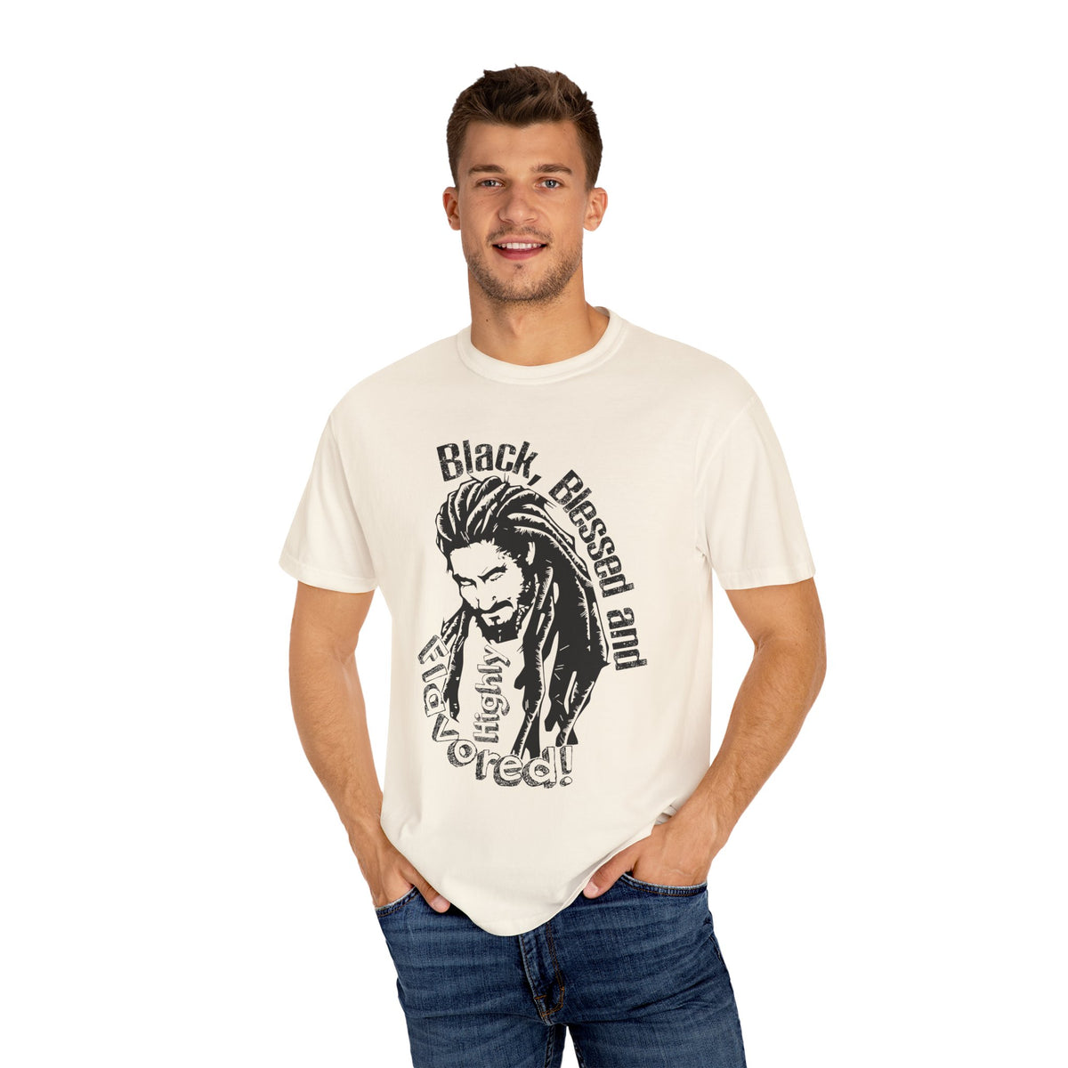 Highly Blessed Unisex Garment-Dyed T-shirt - NGOWE STORE