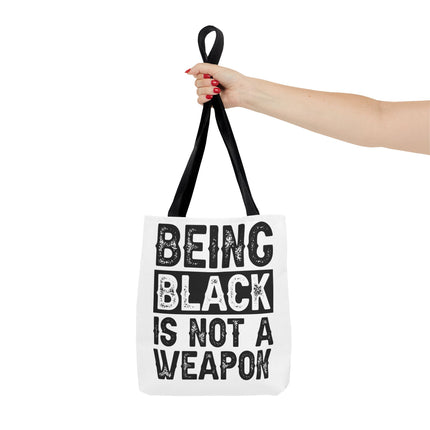 Being Black is No a Weapon Tote Bag (AOP)