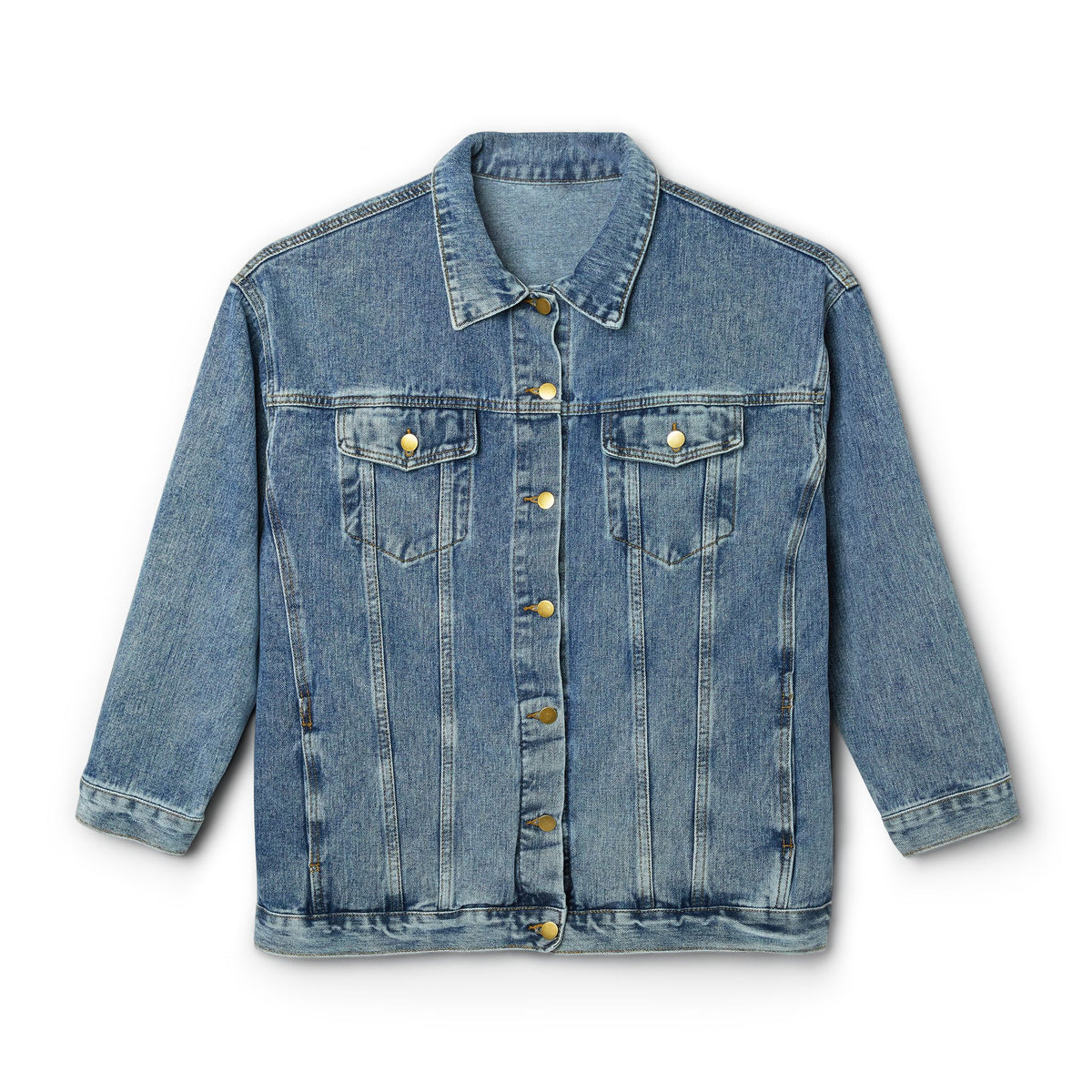 African Solidarity Women's Denim Jacket - NGOWE STORE