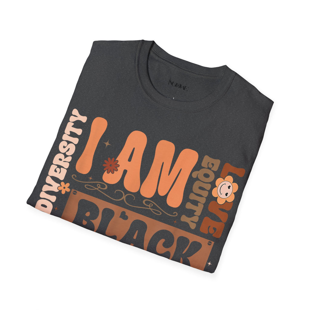 I Am Black History Unisex Soft style T-Shirt - NGOWE STORE