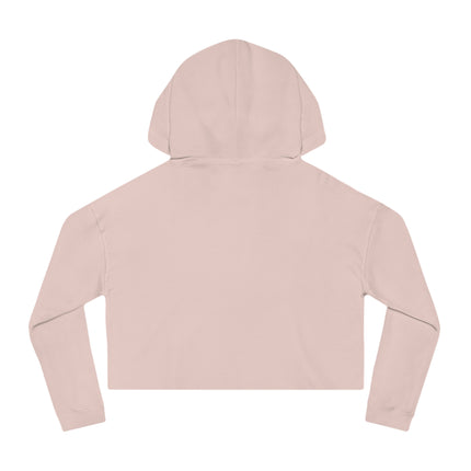 Bun Dem Summer Vintage-Inspired Cropped Hoodie Empire Edition - Power to the People, Flower Power Sweatshirt, Women's Casual Wear, Boho Hoodie, Summer Festival Outfit