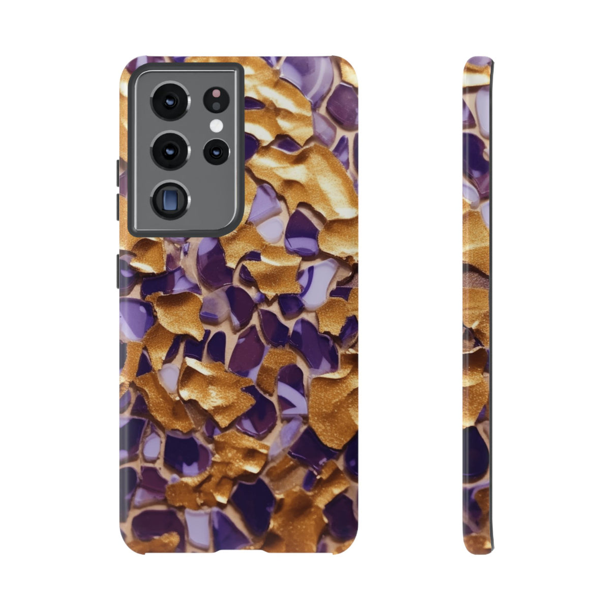 Gold and Purple Tough Cases - NGOWE STORE