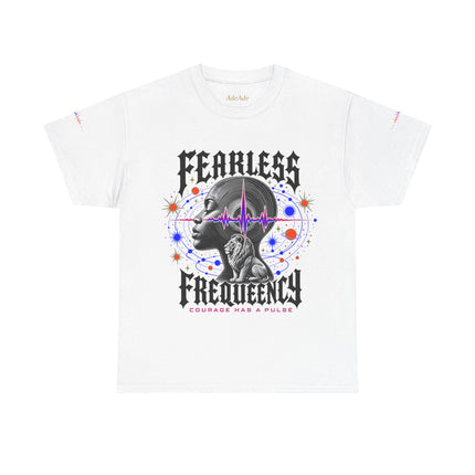 Fearless Frequency Graphic T-Shirt - Unisex Heavy Cotton Tee