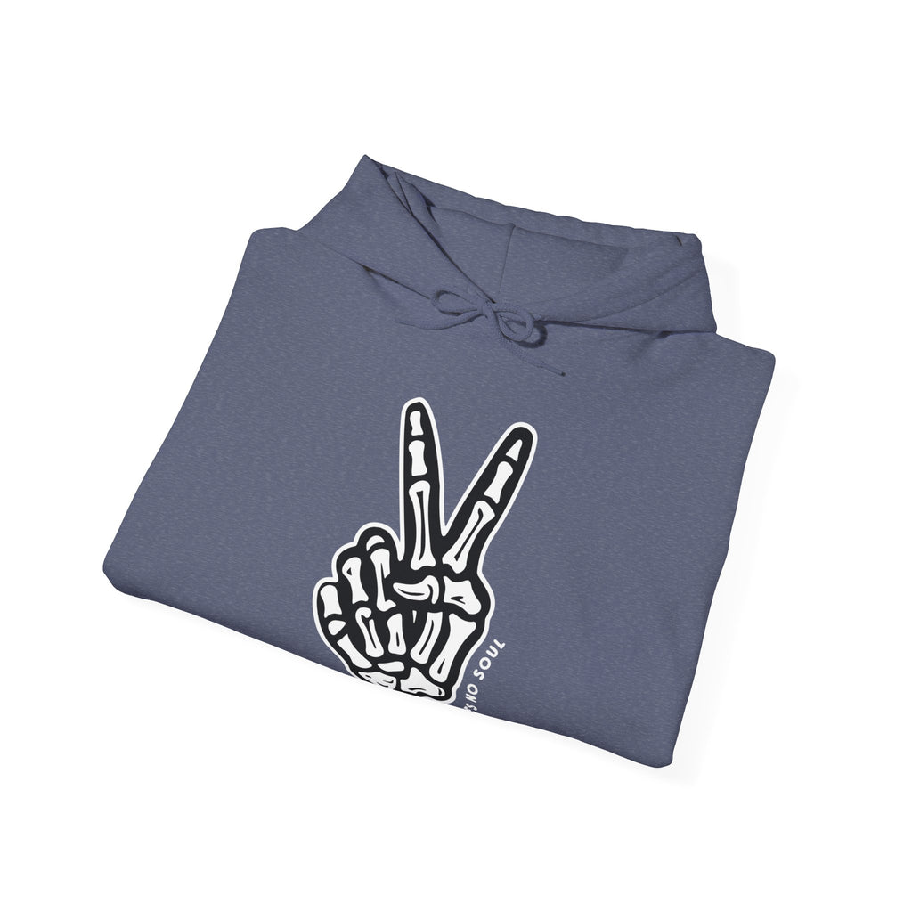 Peace Bone No Soul Unisex Heavy Blend™ Hooded Sweatshirt - NGOWE STORE