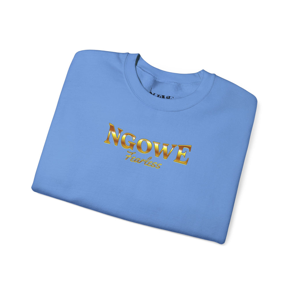 A Fearless Lion is Savage Unisex Heavy Blend™ Crewneck Sweatshirt - NGOWE STORE