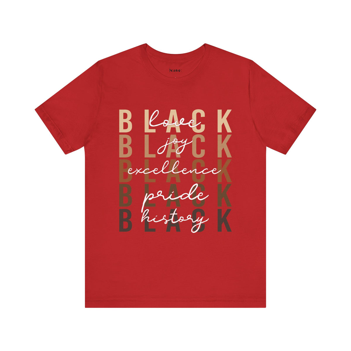 Black Pride Unisex Jersey Short Sleeve Tee - NGOWE STORE
