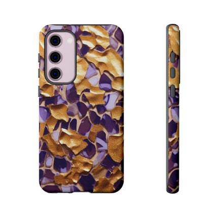 Gold and Purple Tough Cases