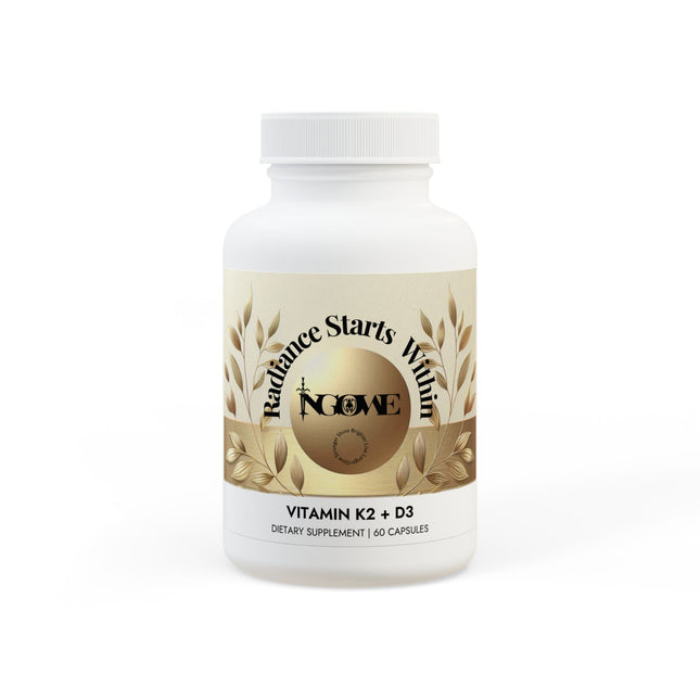 NGOWE Vitamin K2 + D3 Supplement (60 Capsules) - NGOWE STORE