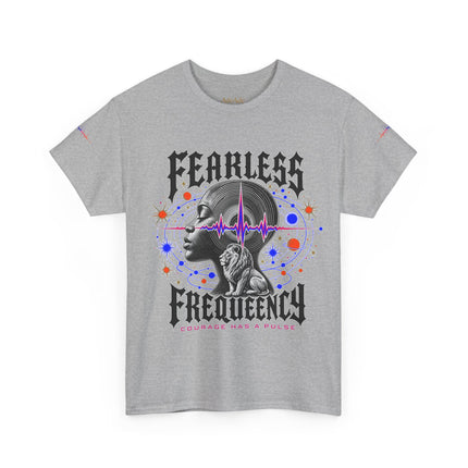 Fearless Frequency Graphic T-Shirt - Unisex Heavy Cotton Tee