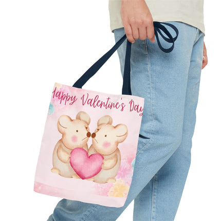 Happy Valentines Day Gift Tote Bag (AOP)