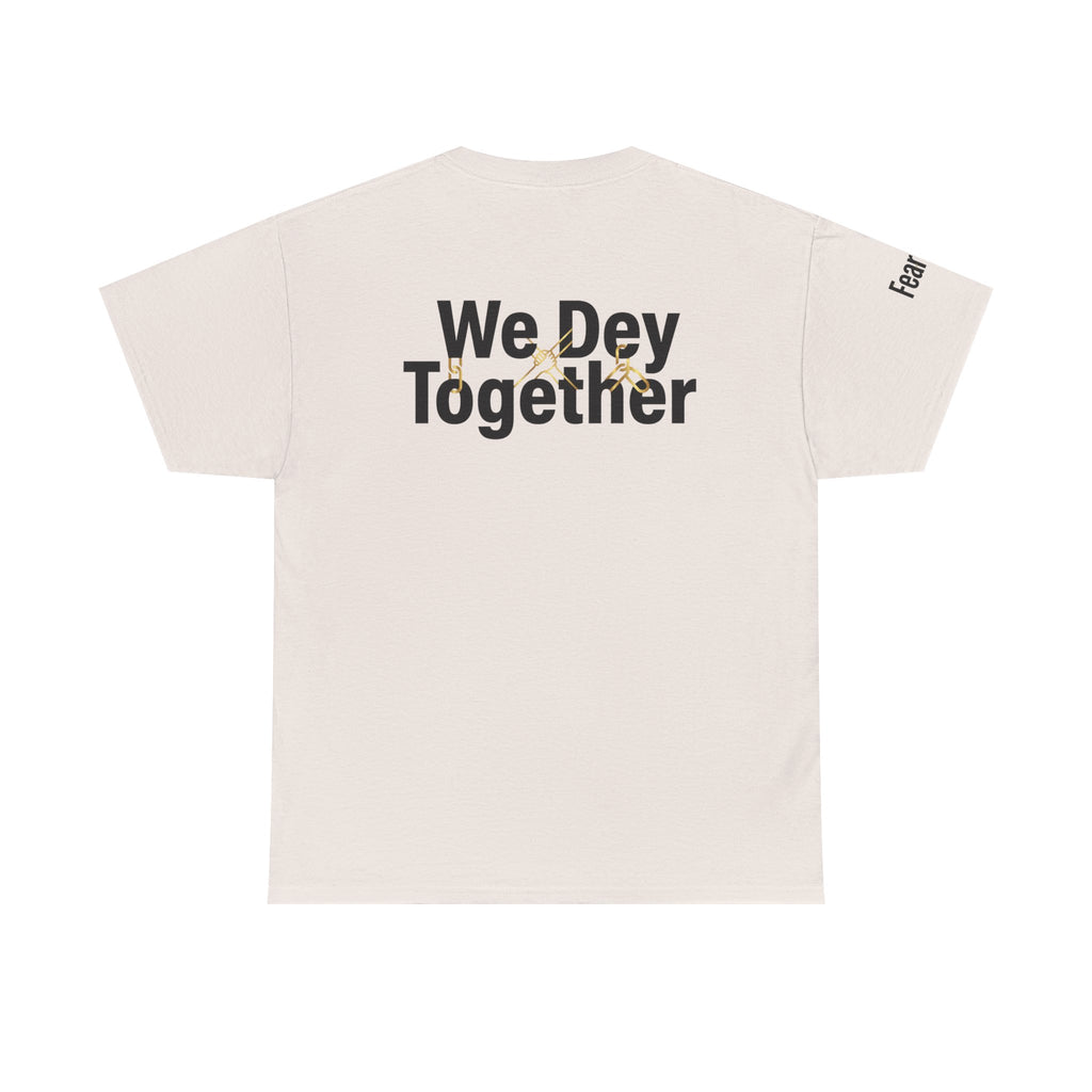 "AdeAde 'We Dey Together' Unisex T-Shirt | African Unity Community TeeUnisex Heavy Cotton Tee - NGOWE STORE