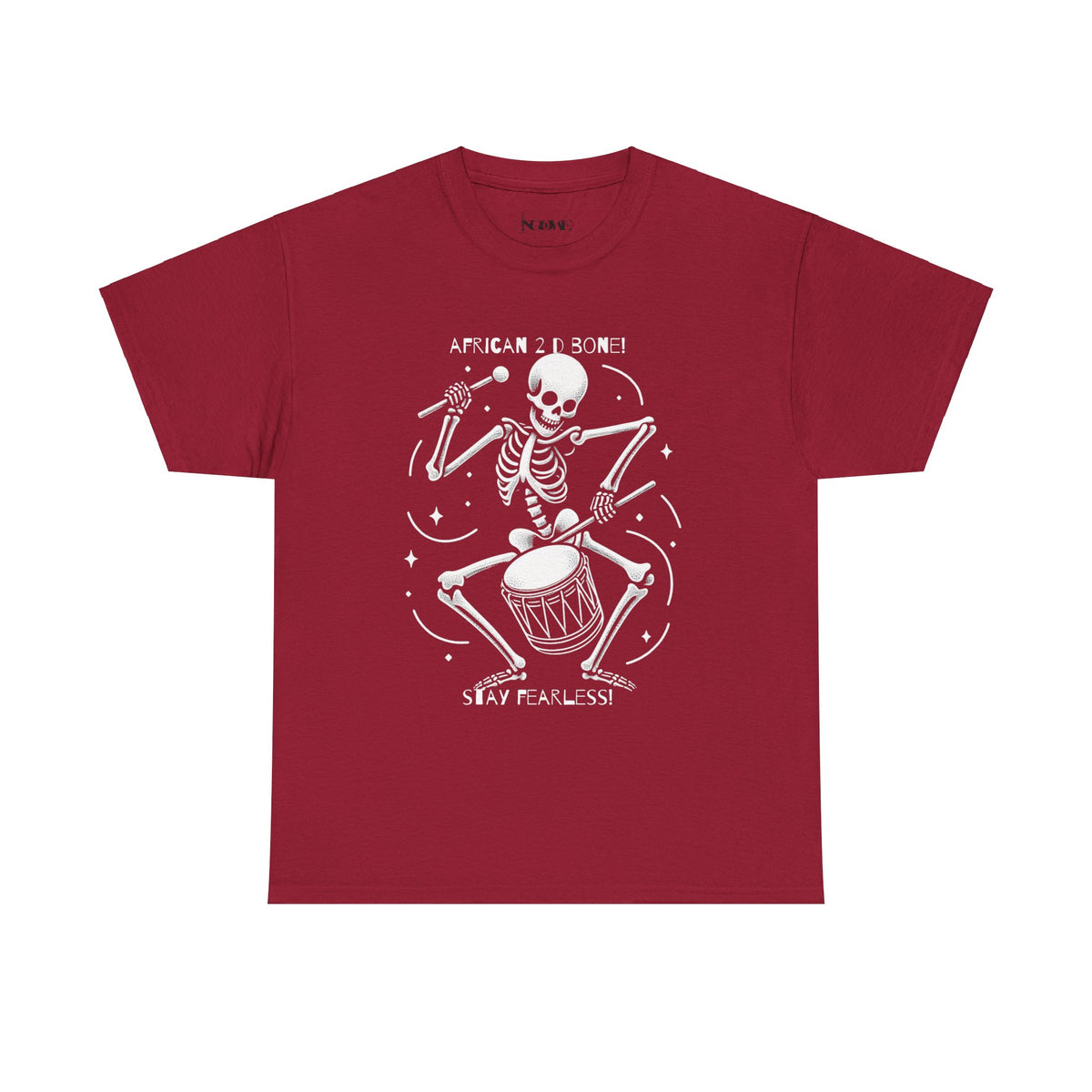 African 2 D Bone Unisex Heavy Cotton Tee - NGOWE STORE
