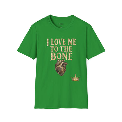LOVE ME TO THE BONE™ Unisex Softstyle T-Shirt | FIRE 6 RED™
