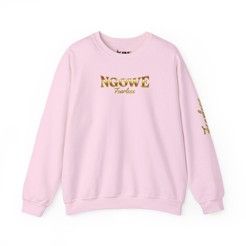 A Fearless Lion is Savage Unisex Heavy Blend™ Crewneck Sweatshirt - NGOWE STORE