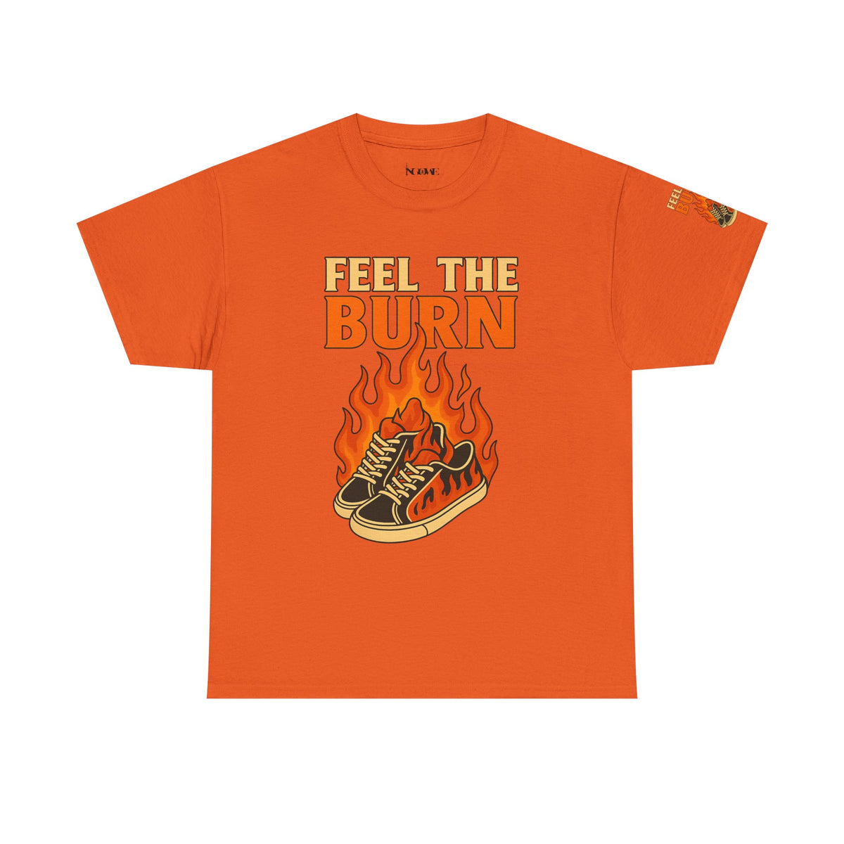 Bun Dem Summer Feel the Burn Graphic Tee Empire Edition, Casual Wear, Unisex Cotton Shirt, Fitness Gift, Streetwear Outfit, Retro Style Tee - NGOWE STORE