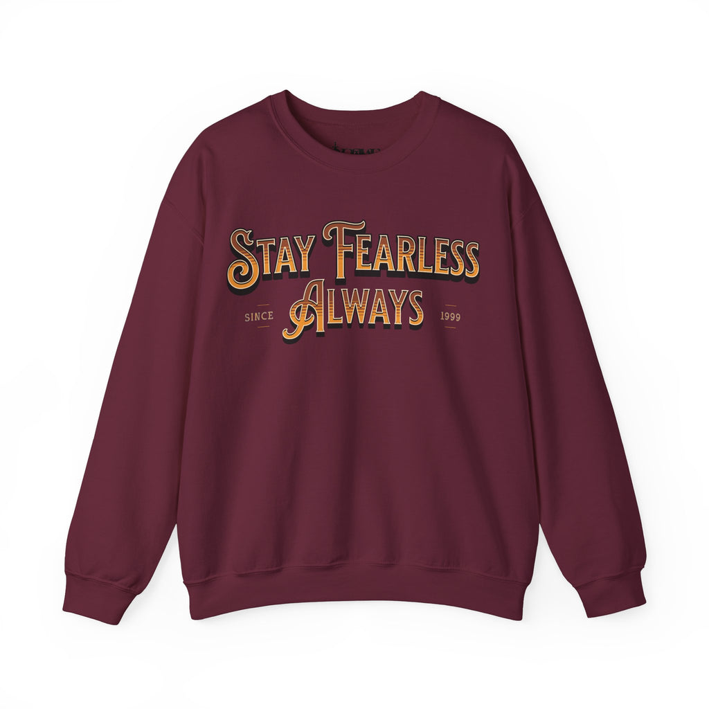Stay Fearless Always Unisex Heavy Blend™ Crewneck Sweatshirt - NGOWE STORE