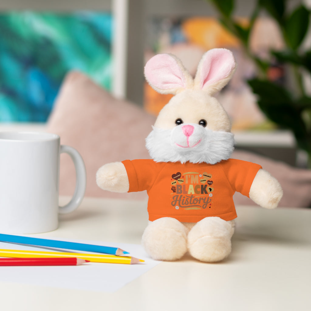 I'm Black History Stuffed Animals with Tee - NGOWE STORE