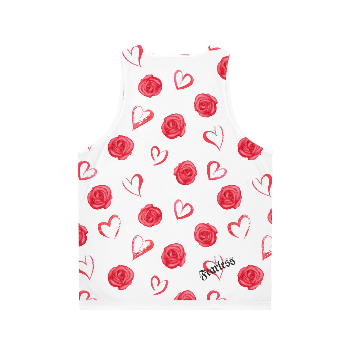 Fearless Hearts Unisex Tank Top (AOP) - NGOWE STORE