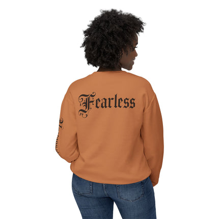 Fearless Statement AdeAde Crewneck Sweatshirt – White Edition Unisex Lightweight - NGOWE STORE