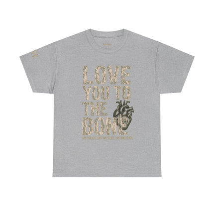 LOVE YOU TO THE BONE™ Unisex Heavy Cotton T-Shirt | FIRE 6 RED™ - NGOWE STORE